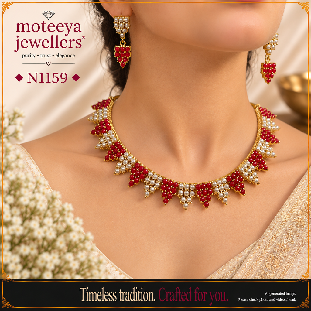 Moti Pola Necklace N1159
