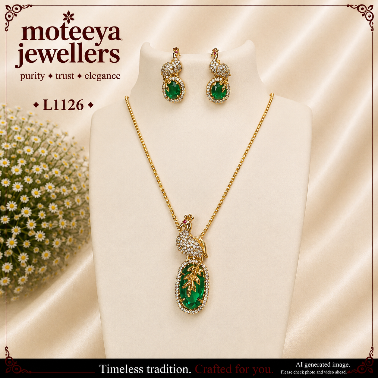 Mayur Locket Set L1126 1126
