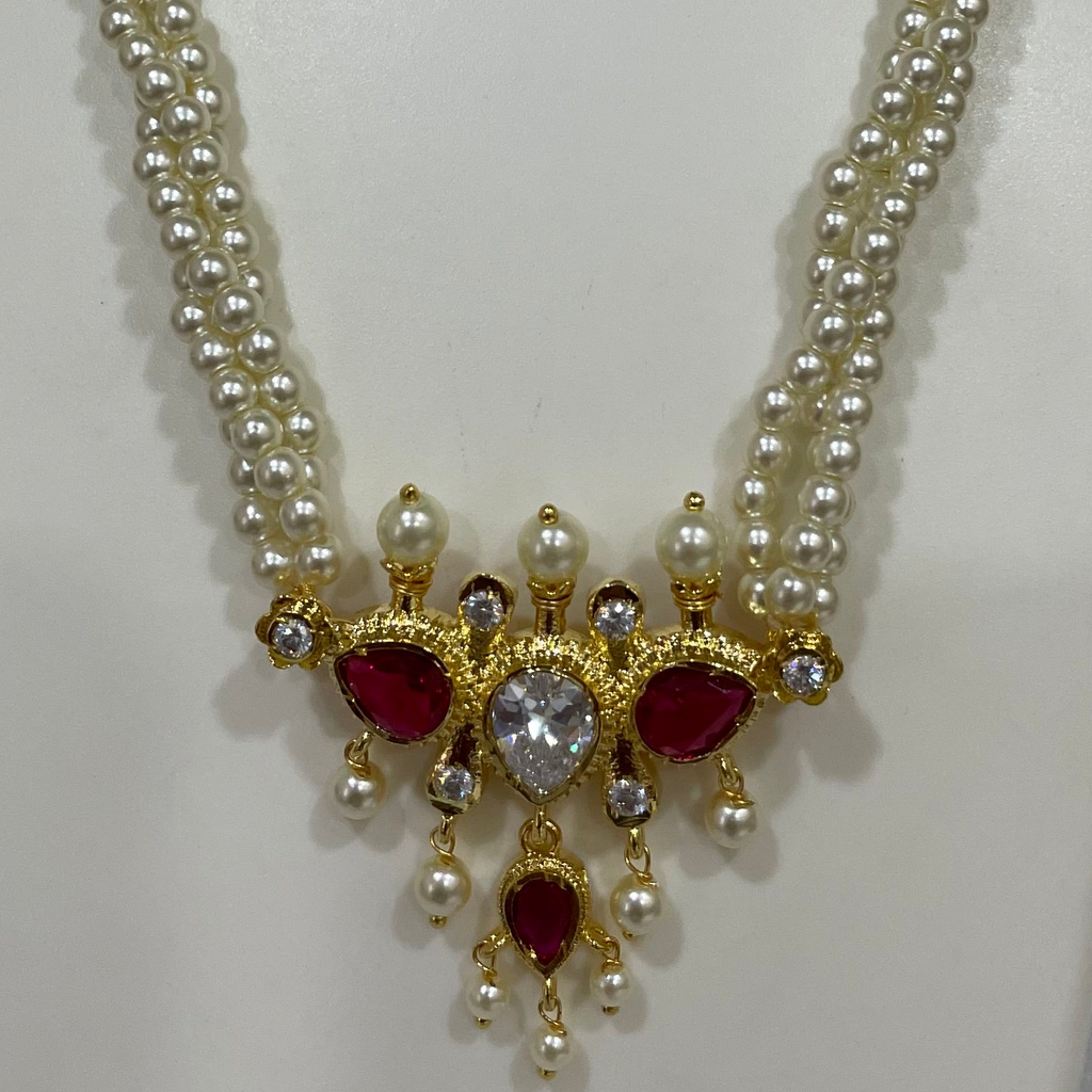 Red white 3 paan Tanmani TN1115 1115