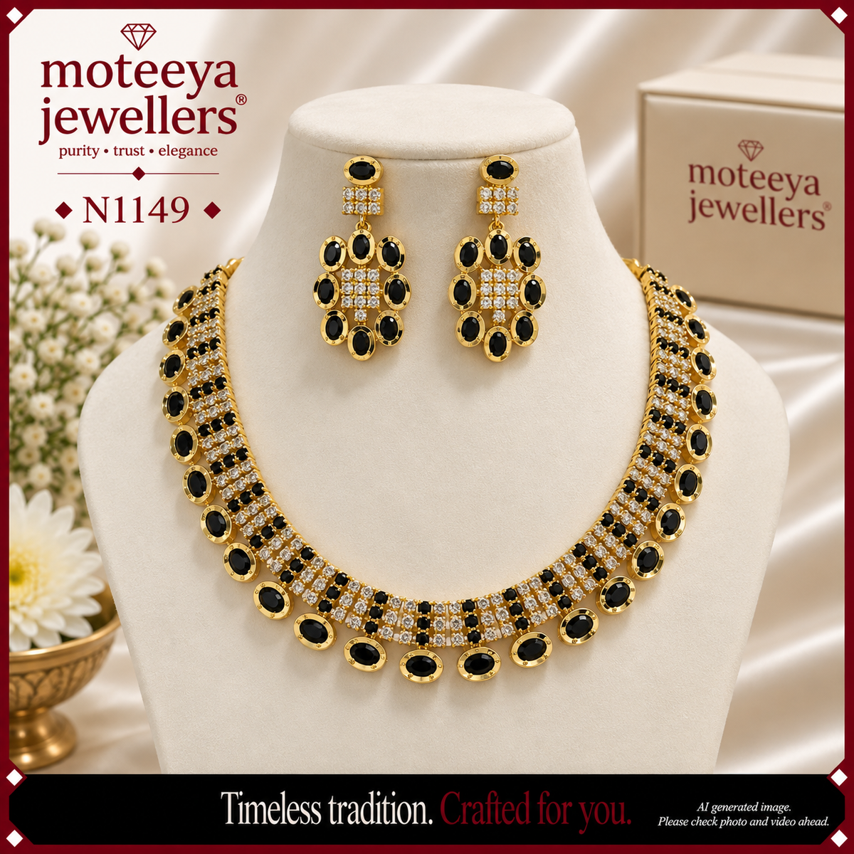 Jaal patti Necklace N1149