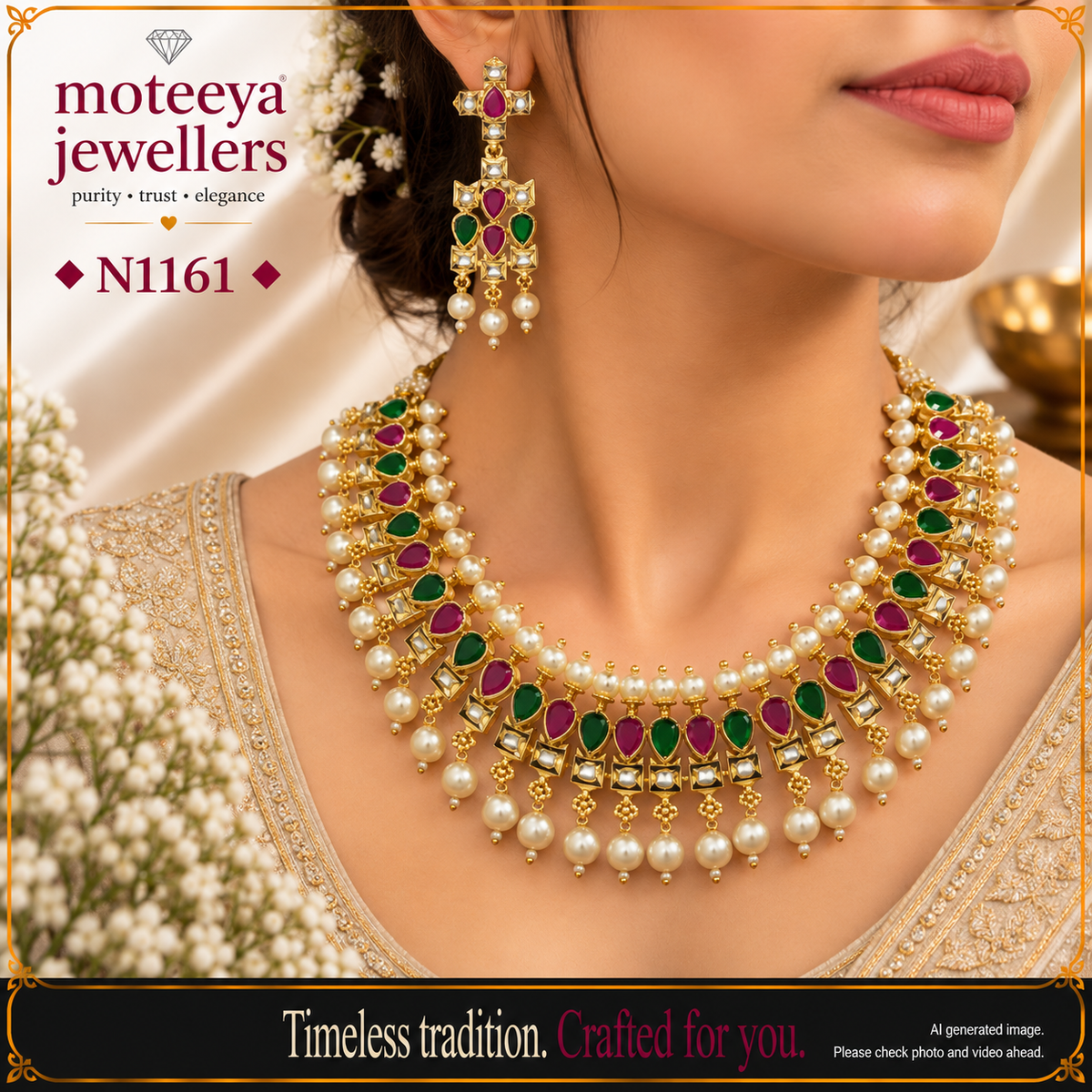 Pushpamalika Necklace N1161