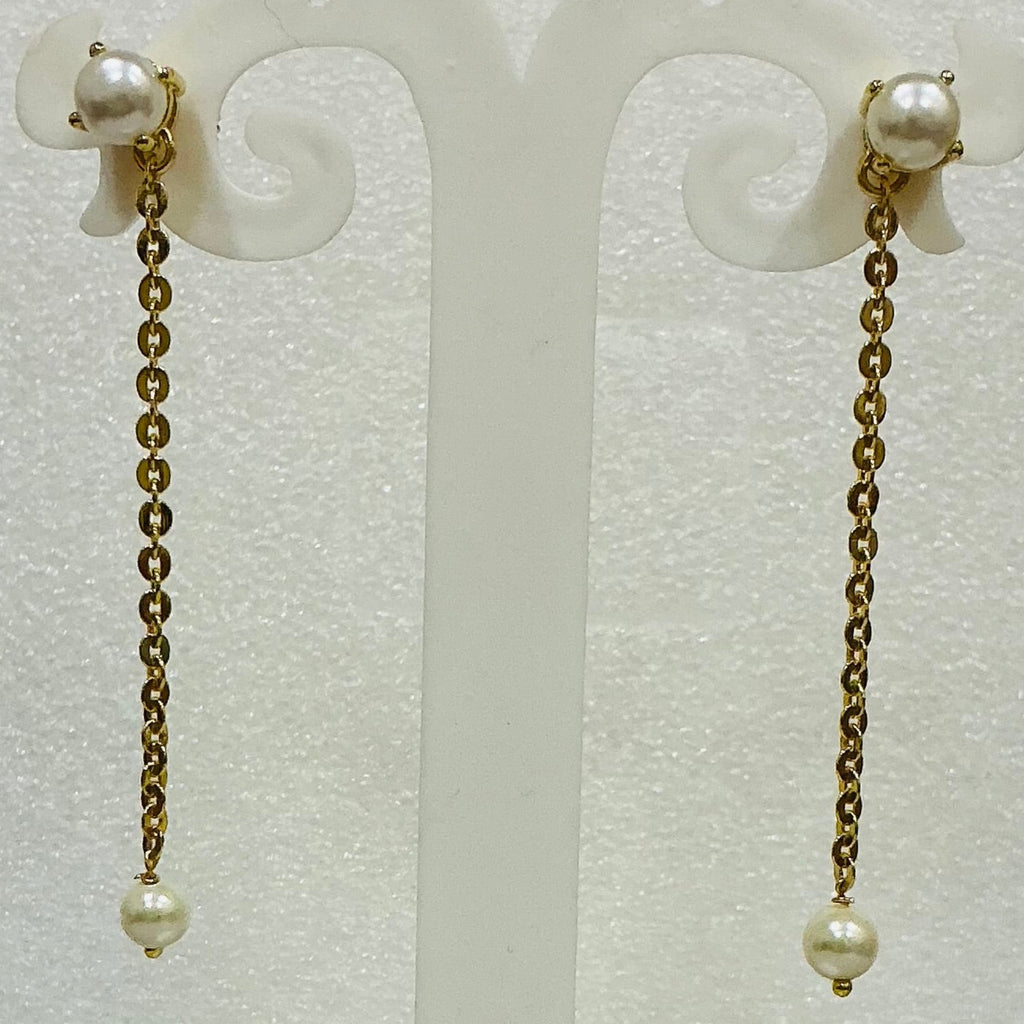 Chain Pearl Earings m485 485