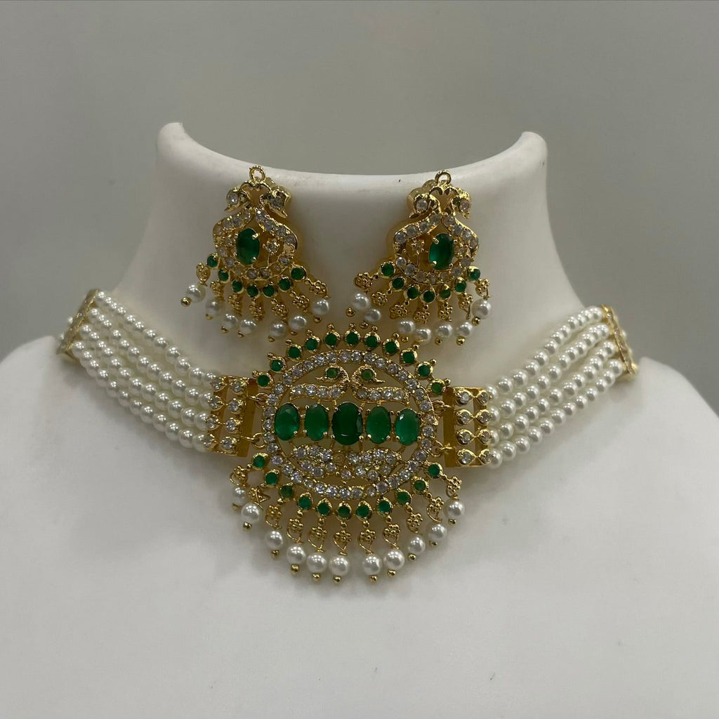 AD pearl sikka Choker CH1111
