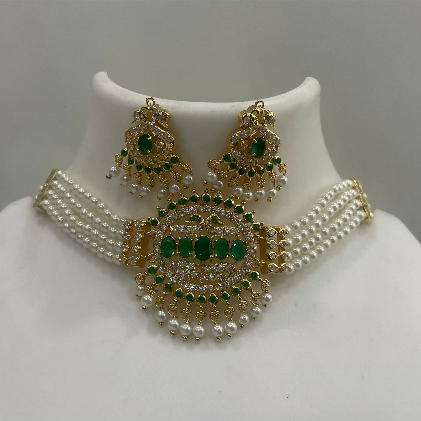 AD pearl sikka Choker CH1111
