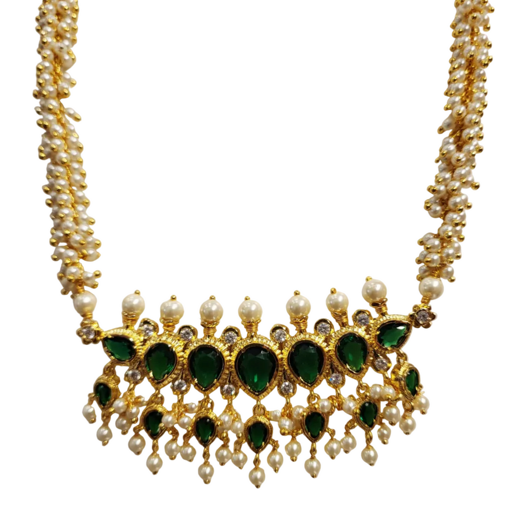 Moti Haar Green Tanmani Set m600 600