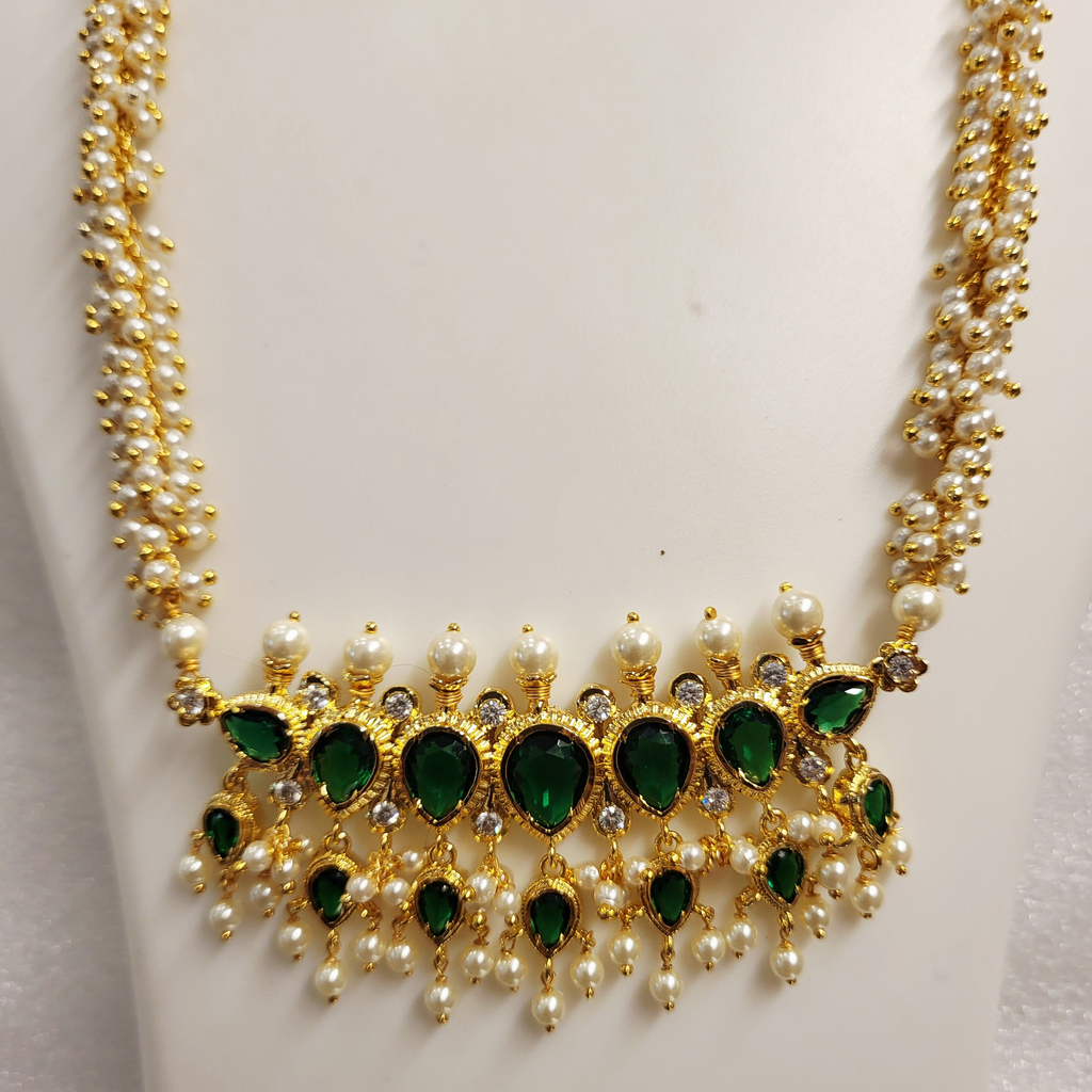 Moti Haar Green Tanmani Set m600 600