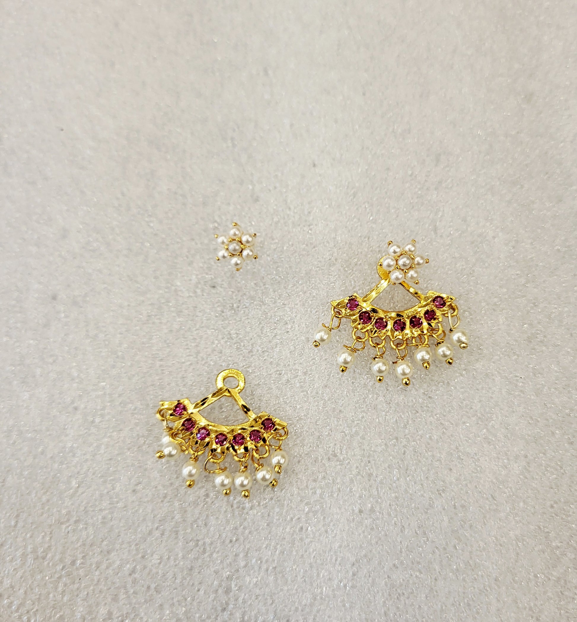Removable Fan Shape Earrings m601 601