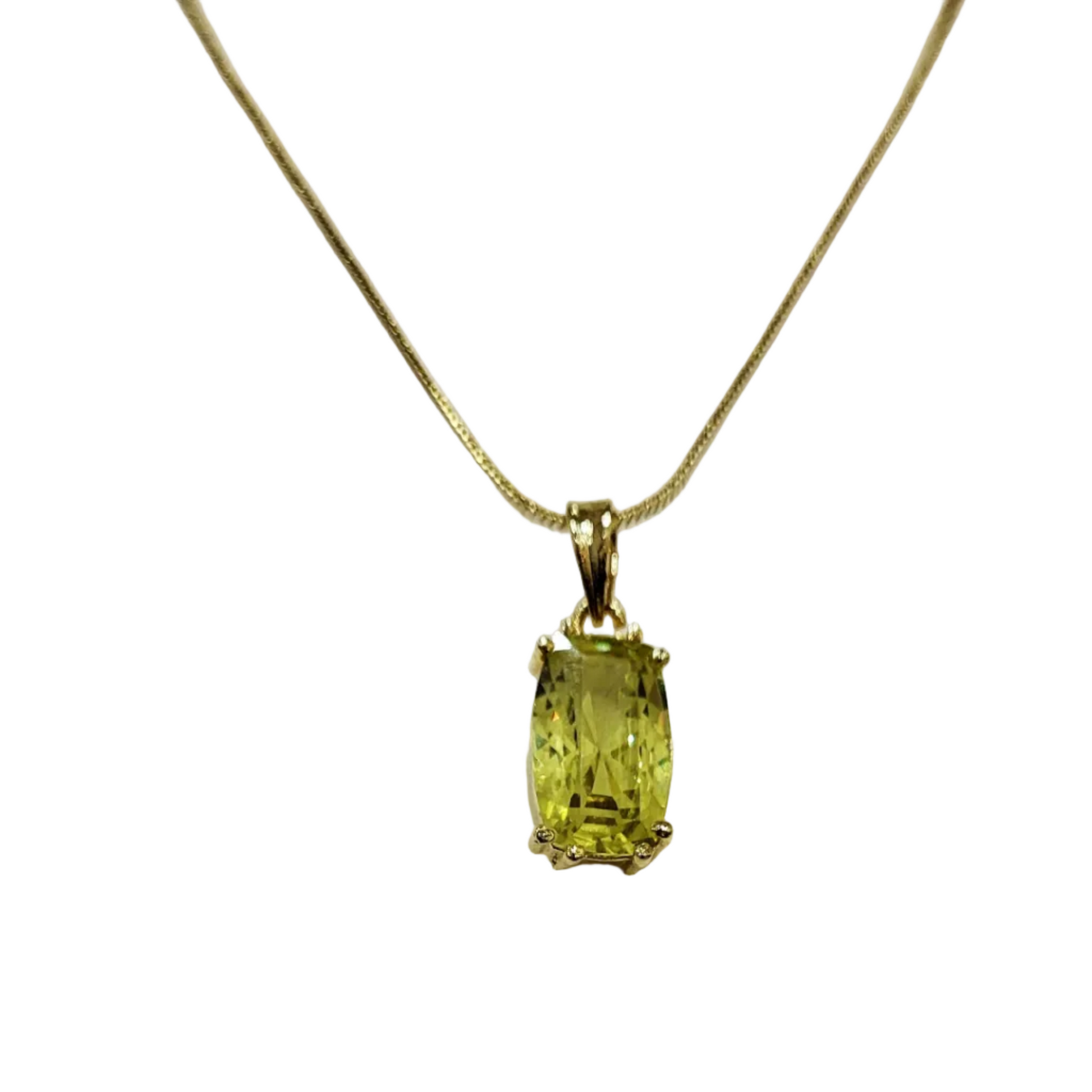 Peridot Colour Cut Stone Set m595 595