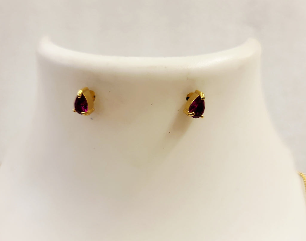 Pink Drop Delicate Mangalsutra with Tops m637
