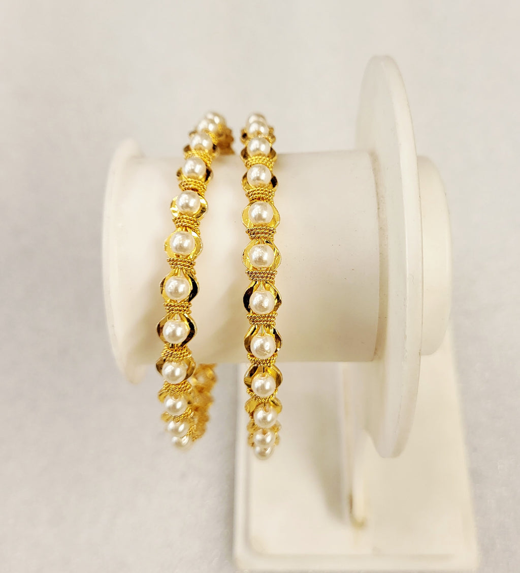 Plain Pearl Bangles m693 693