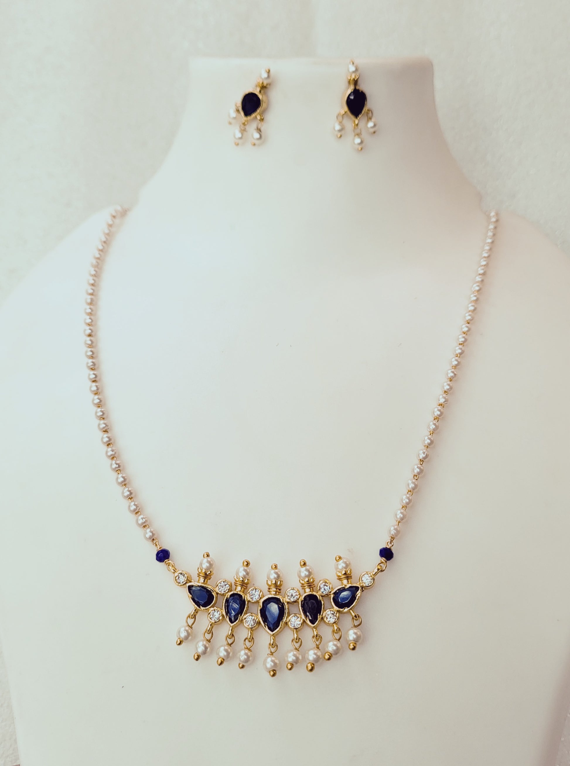 Small Navy Blue Tanmani m724 724