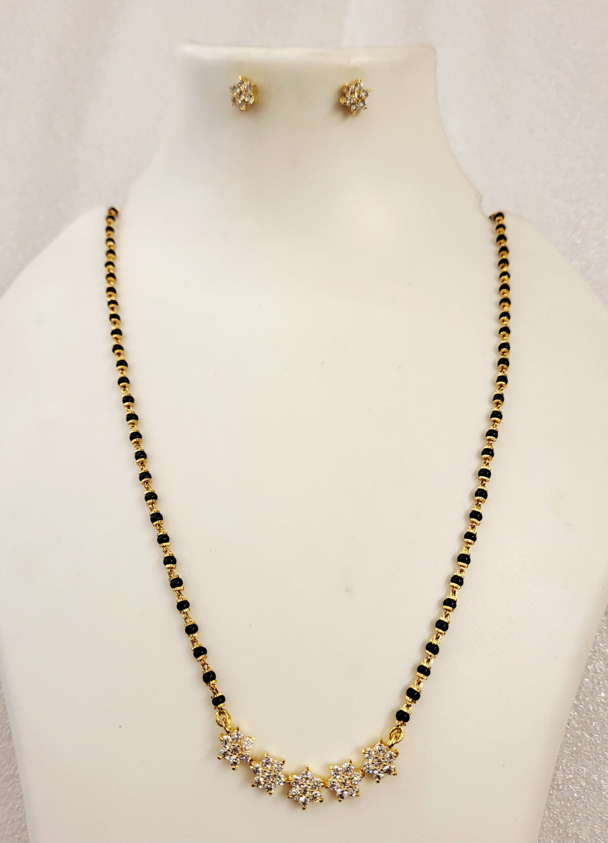 5 AD kudi Long (24 Inch ) Mangalsutra m734 734
