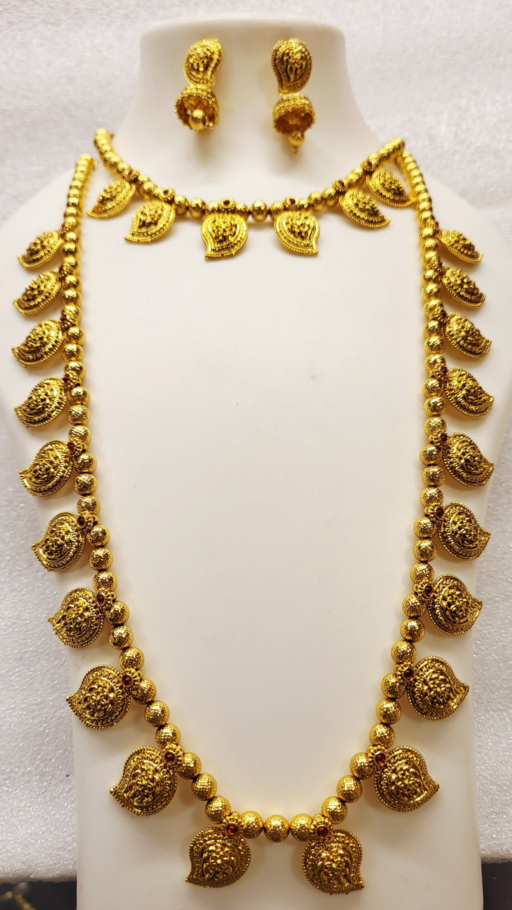 2 Layer (12 inch and 24 inch) Koiri Haar in Gold Finish m744 744