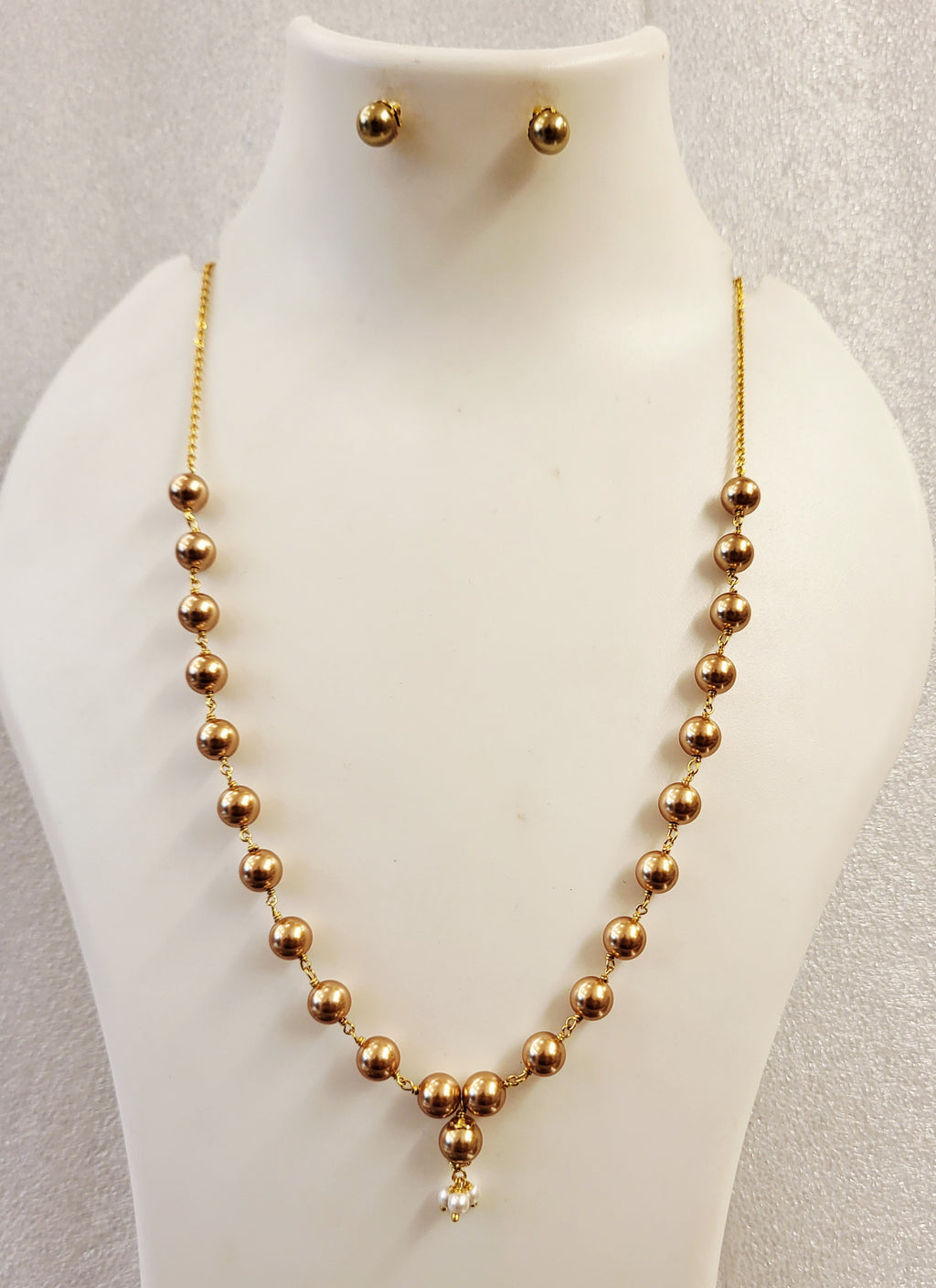 Golden Pearl Chain Set m766 766