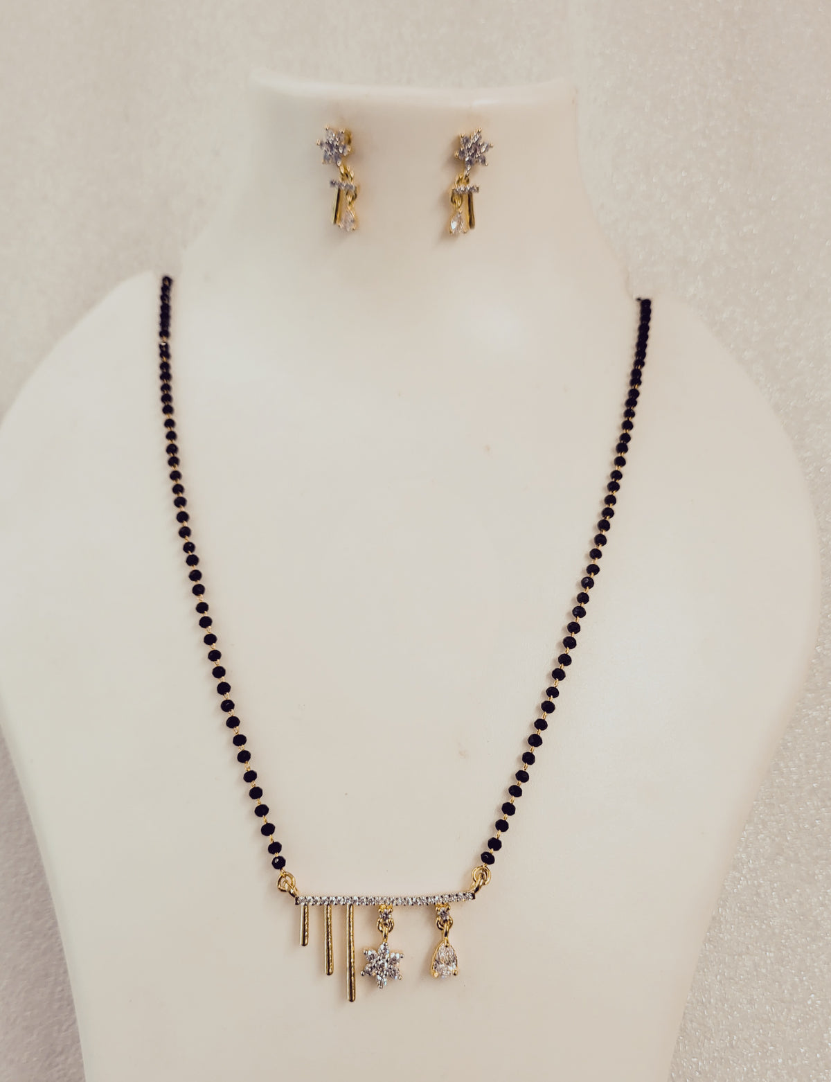 Bar Star And Drop Mangalsutra m774 774