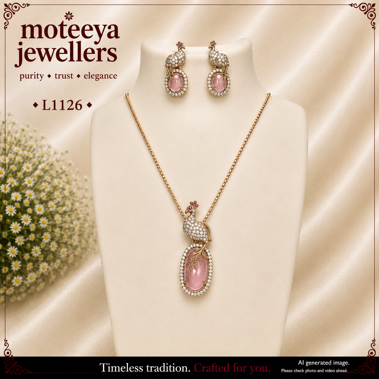 Mayur Locket Set L1126 1126