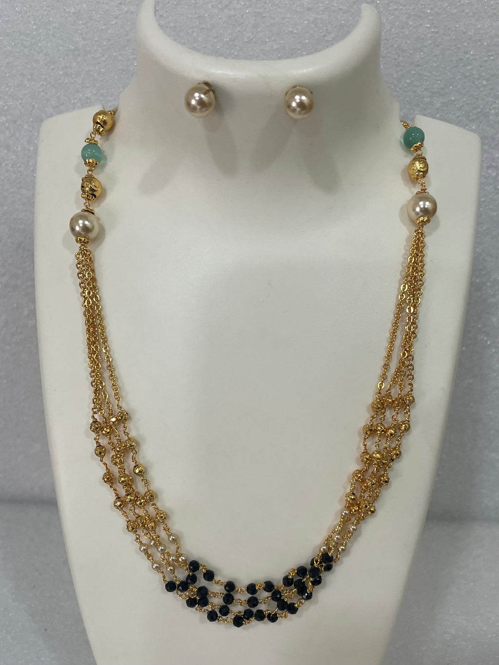 Crystal Chain Necklace m675 675