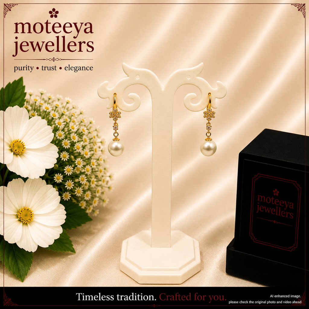 Pearl danglers T1101 1101