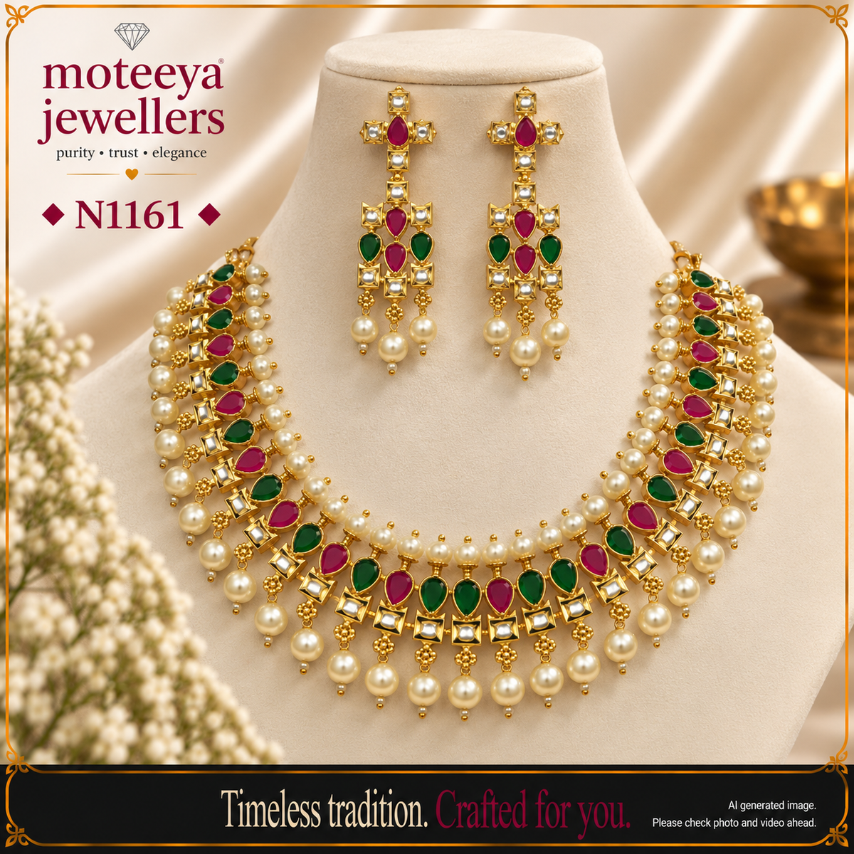 Pushpamalika Necklace N1161