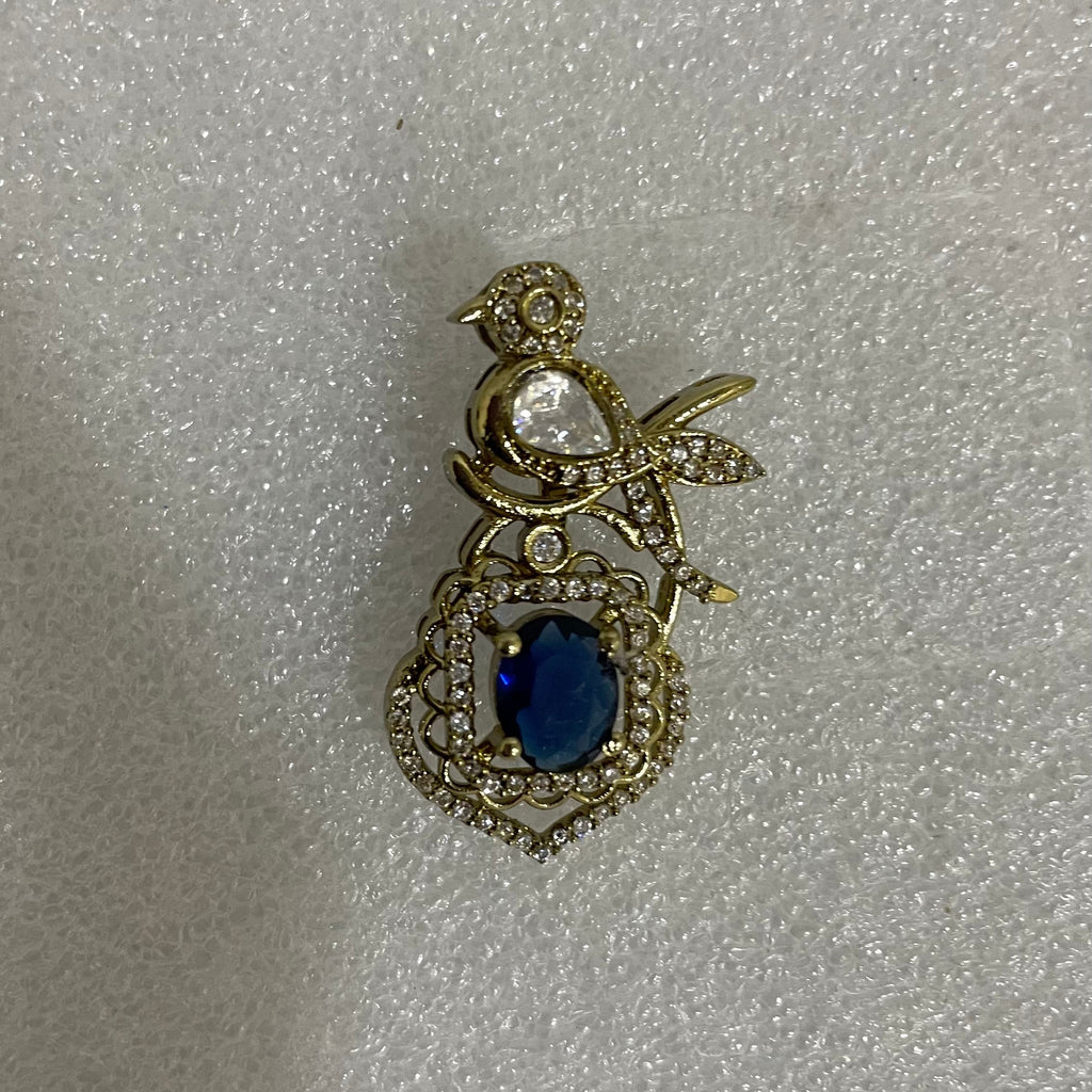 AD single stone Locket Set L1125 1125