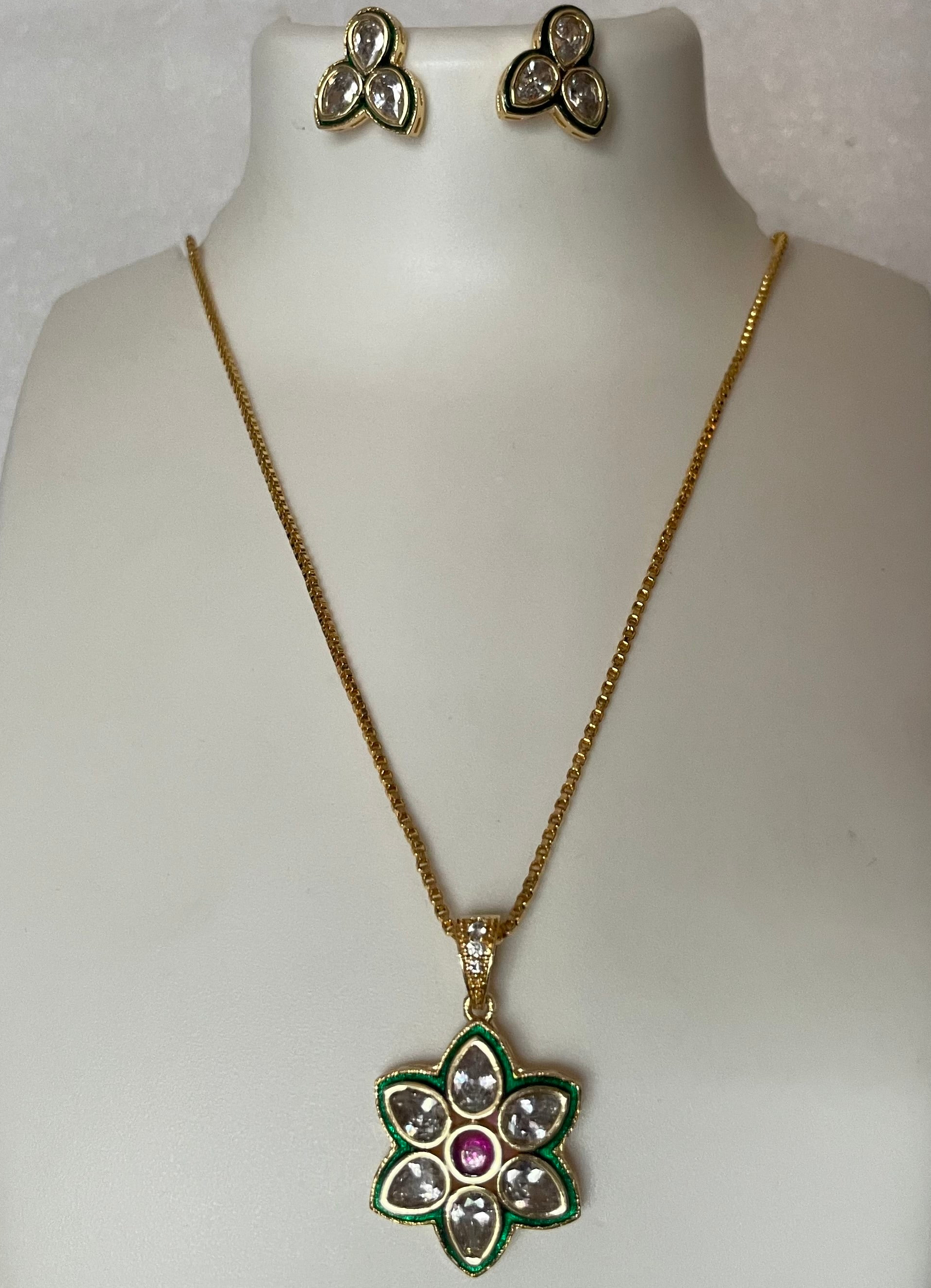 Kundan Locket Set L1130 1130
