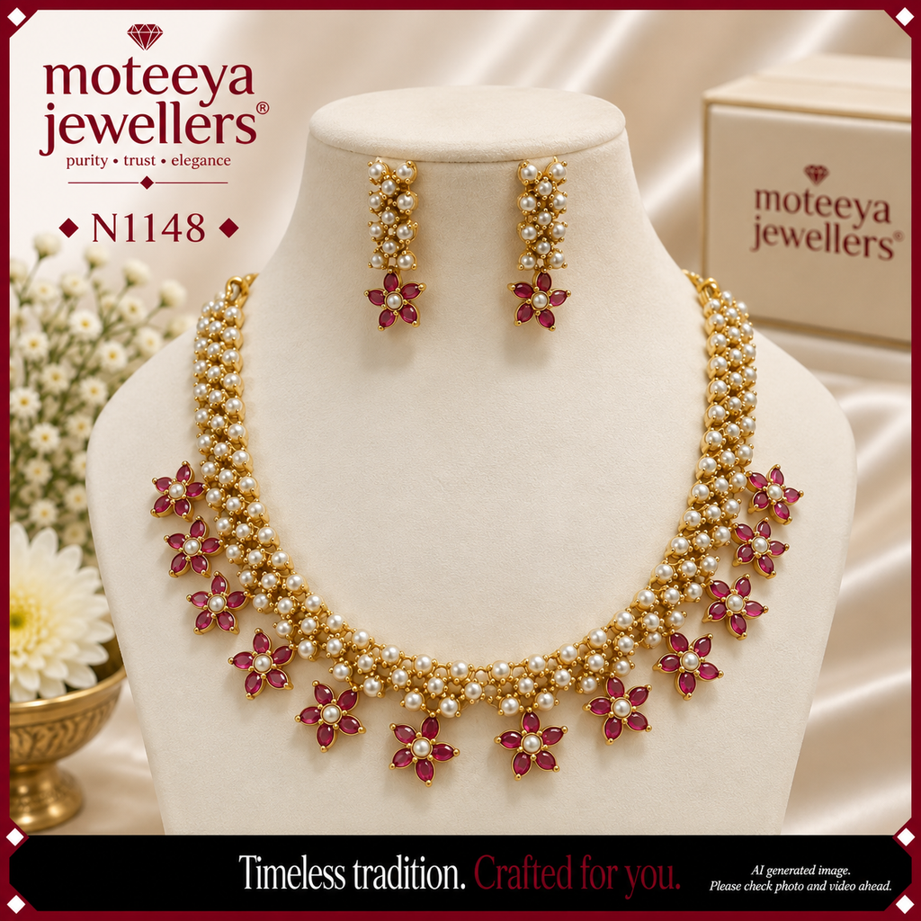 Pushpavali Necklace N1148