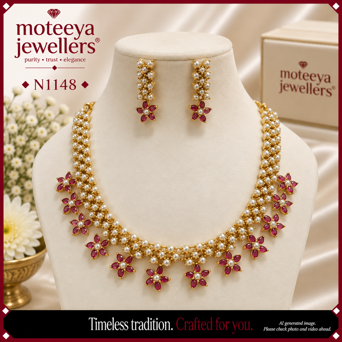 Pushpavali Necklace N1148