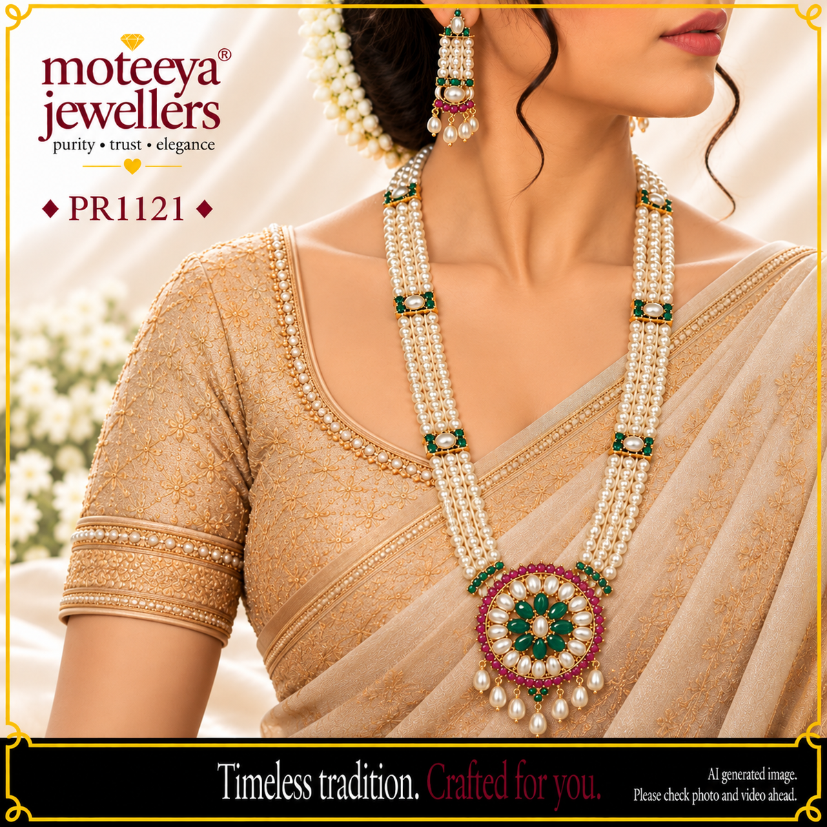 Muktapushpa Ranihaar PR1121 1121