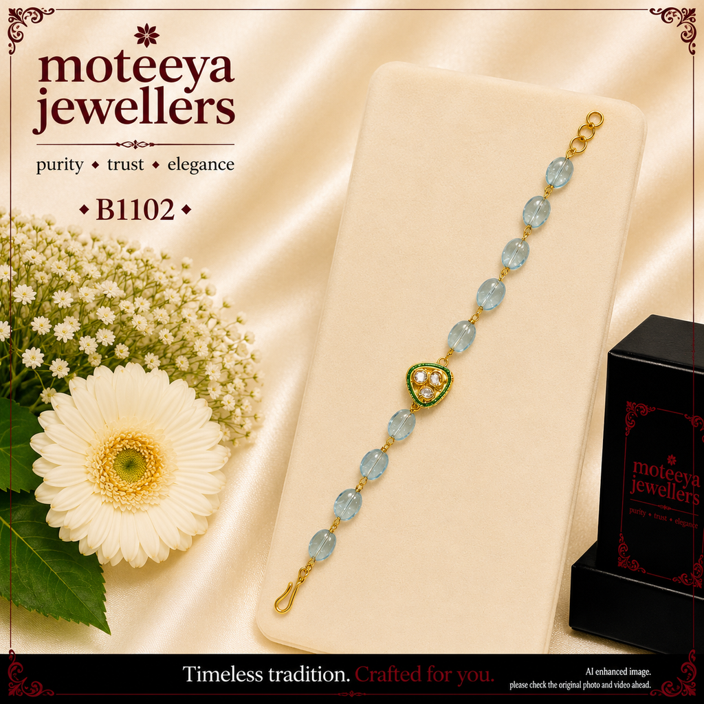 Baby blue Bracelet B1102 1102