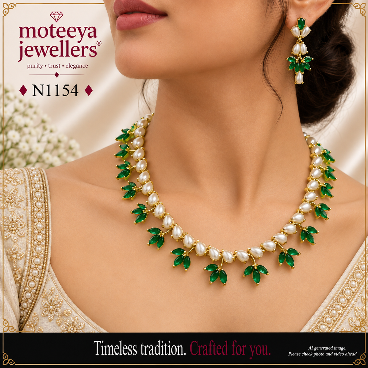 Pushpaveni Necklace N1154