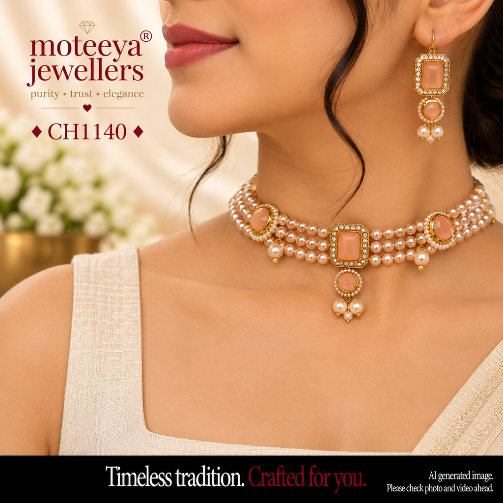 Peach Choker CH1140 1140