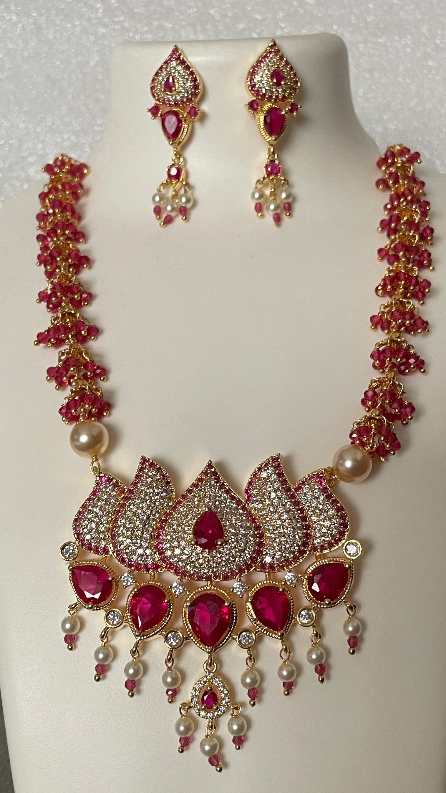 Exclusive red lotus set m465 465