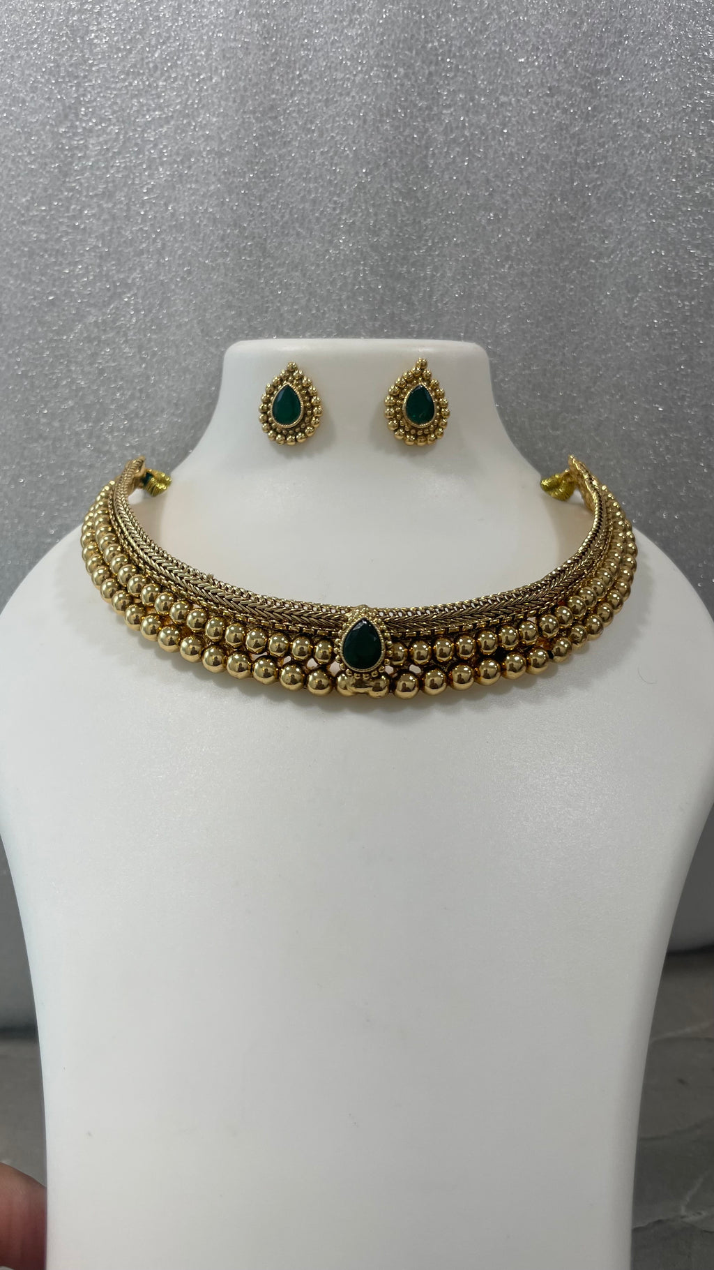 Antique finish traditional necklace N1170 1170