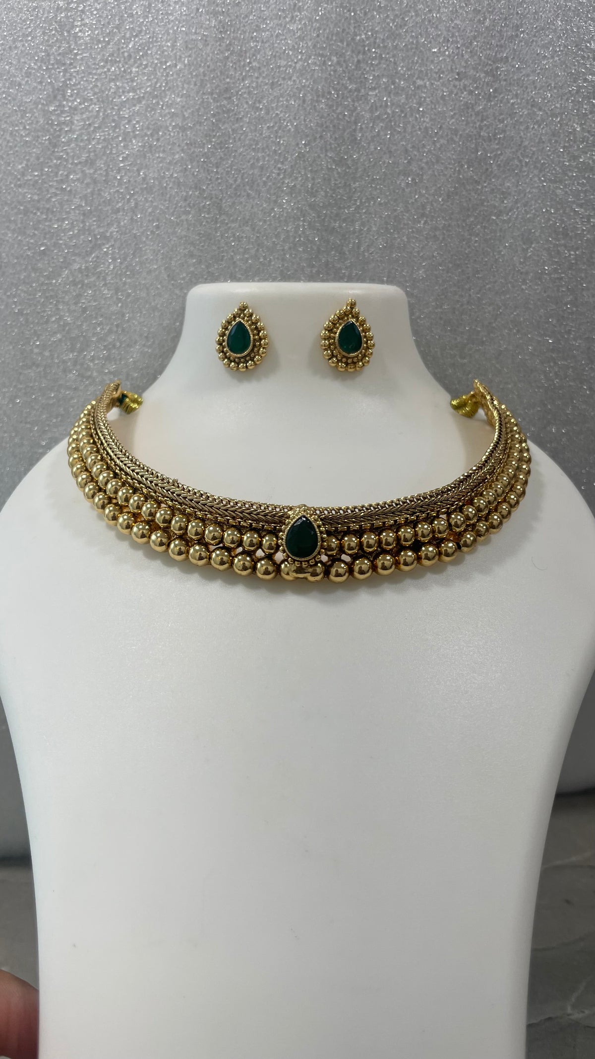 Antique finish traditional necklace N1170 1170