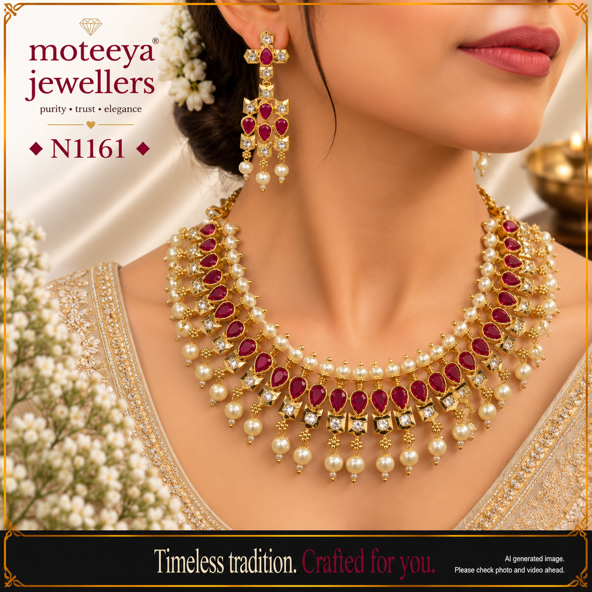 Pushpamalika Necklace N1161