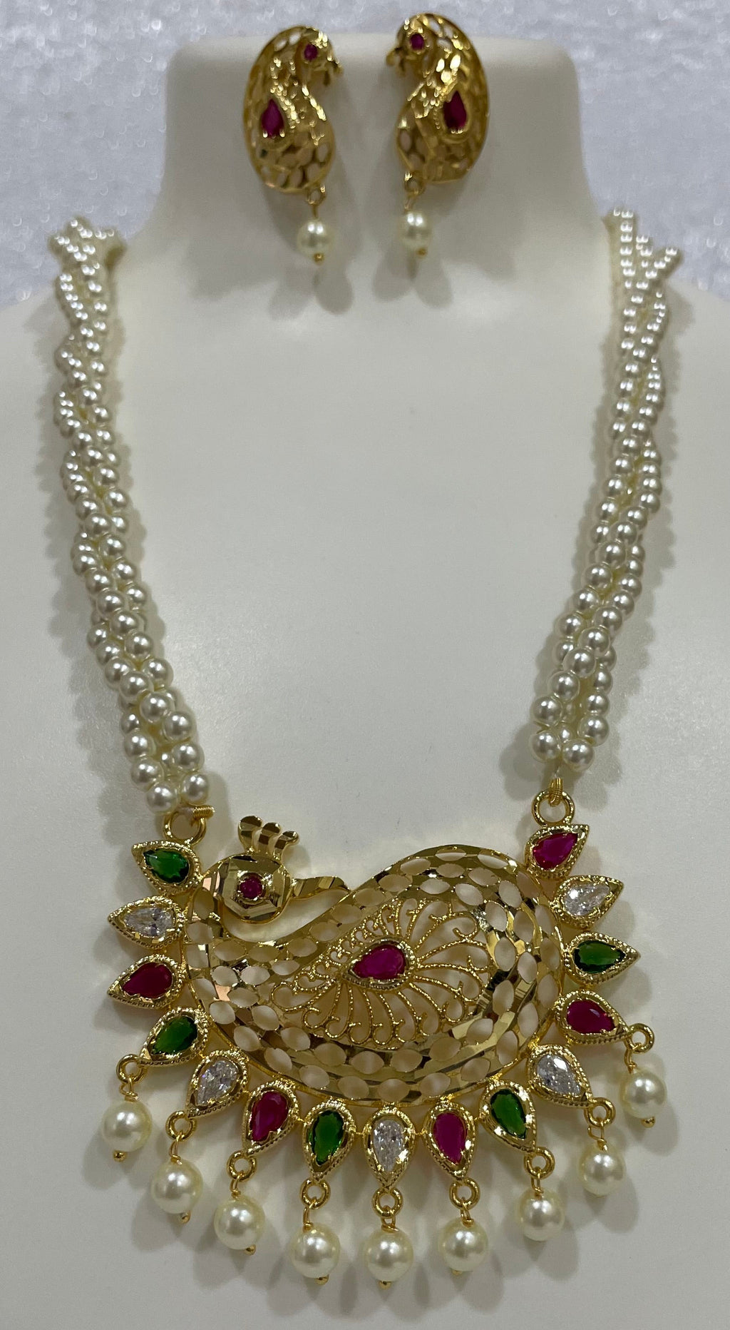 Red green white Mayur Tanmani TN1132 1132