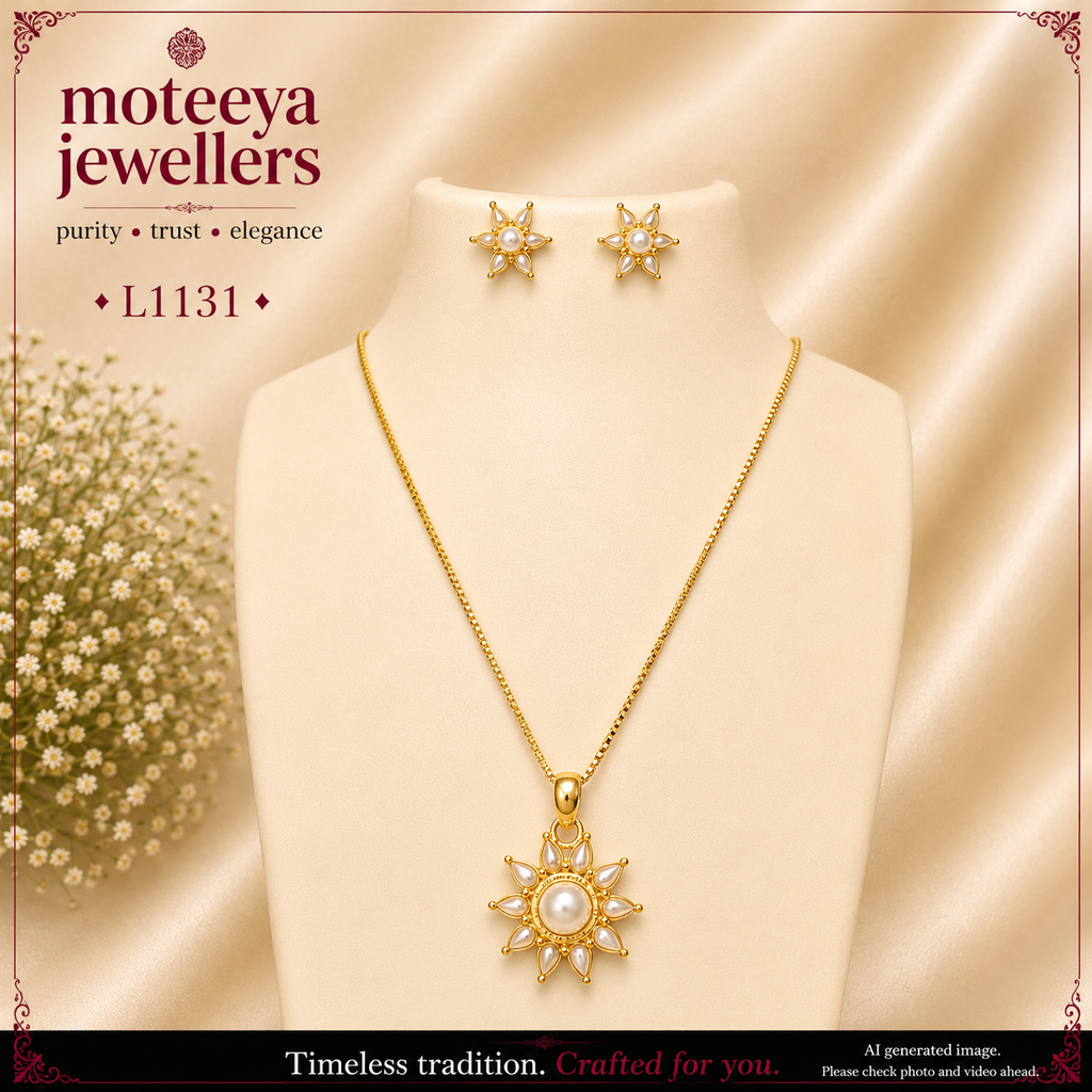 Moti locket Set L1131 1131