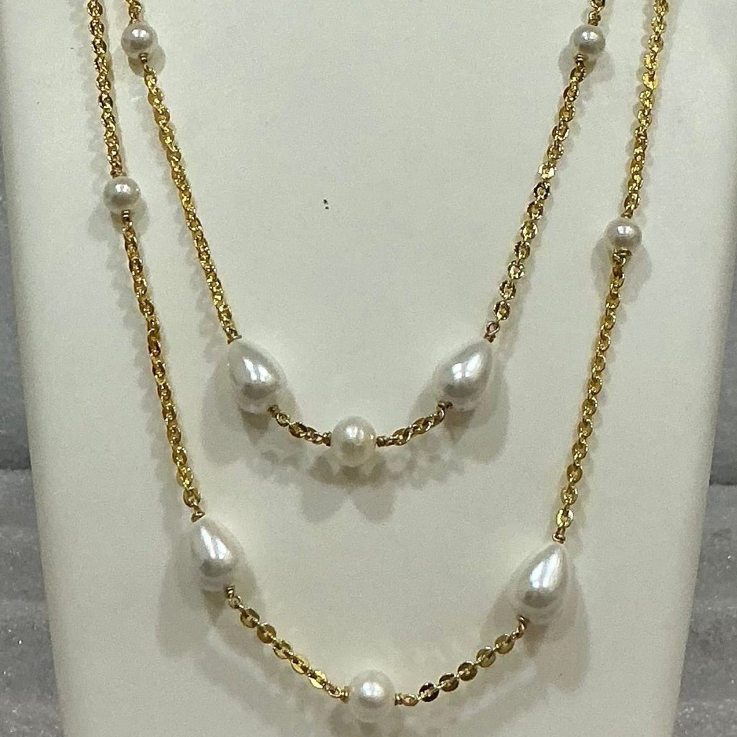 Pearl drop ranihaar m496 496