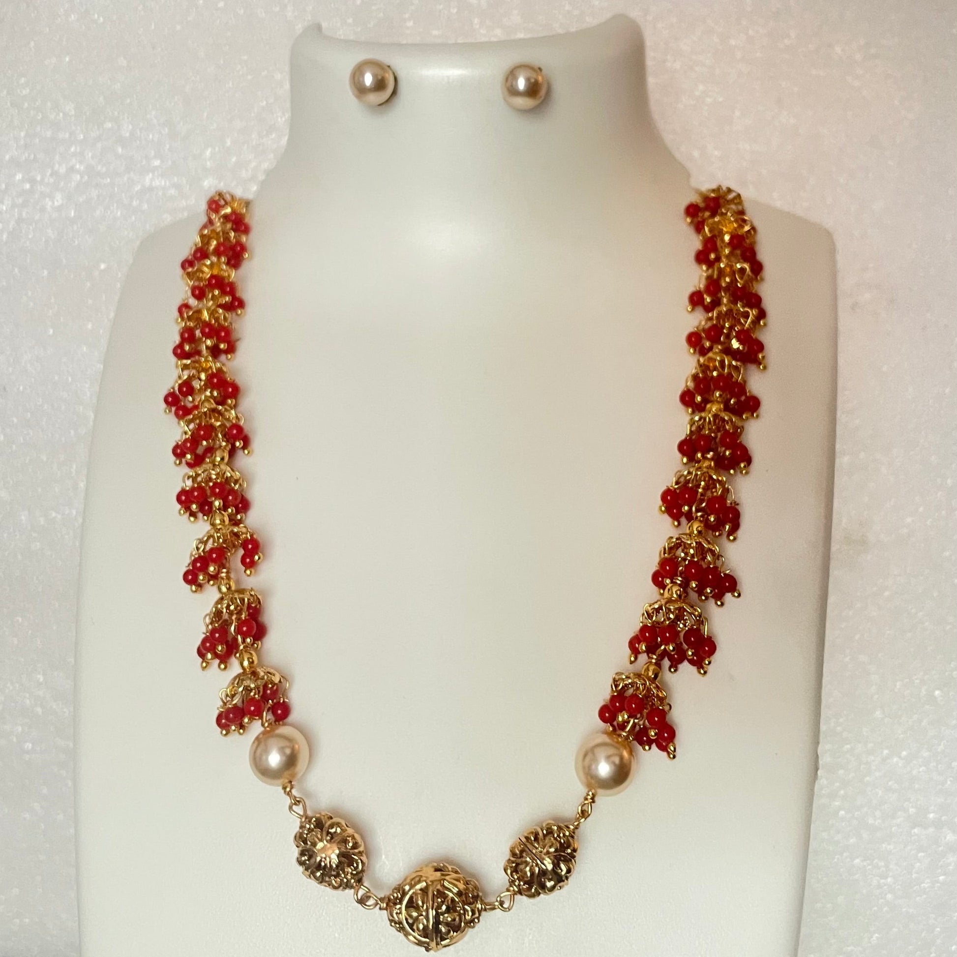 Coral Ghumti Haar N1139 1139