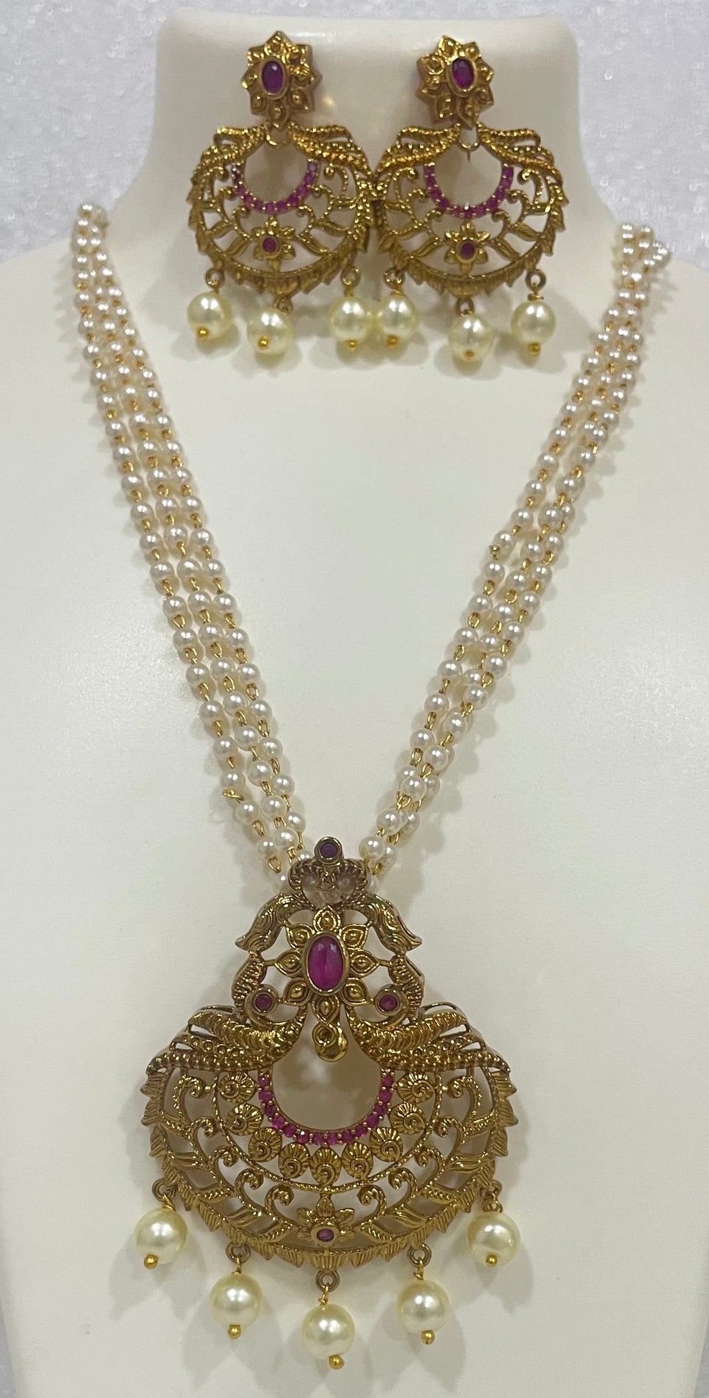 Antique finish locket set L1118 1118