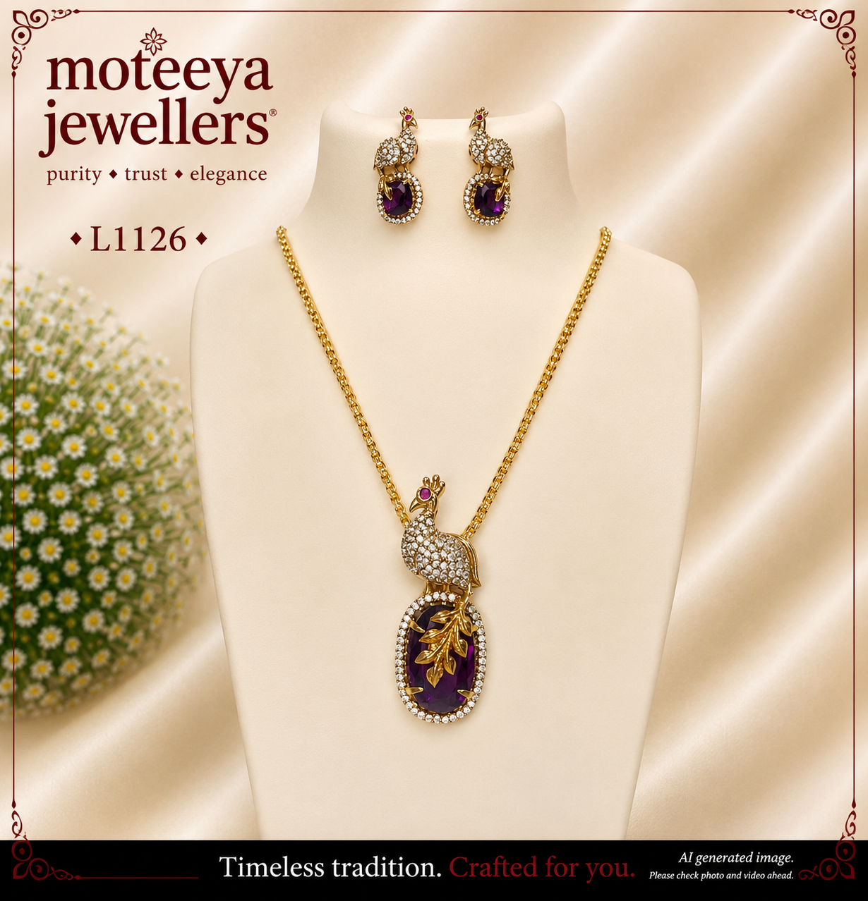 Mayur Locket Set L1126 1126
