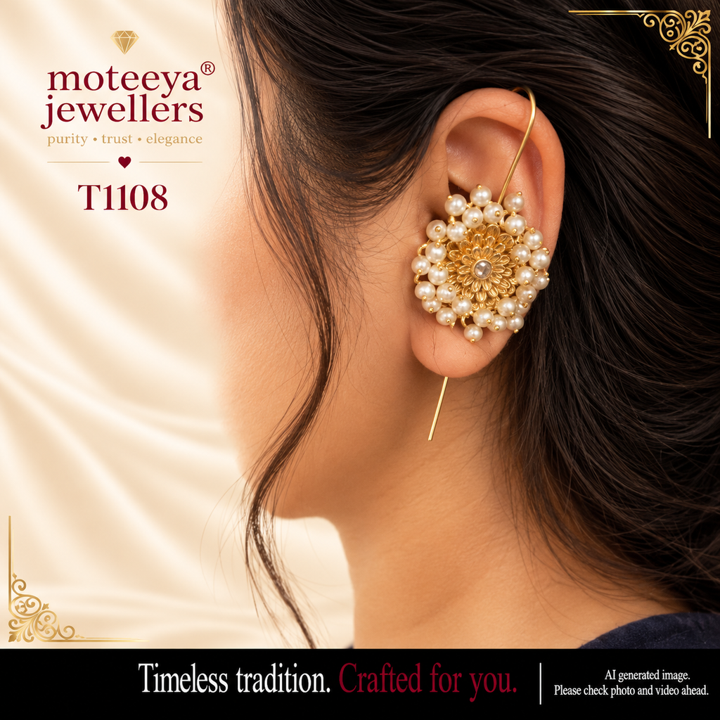 Pearl Earcuff T1108 1108