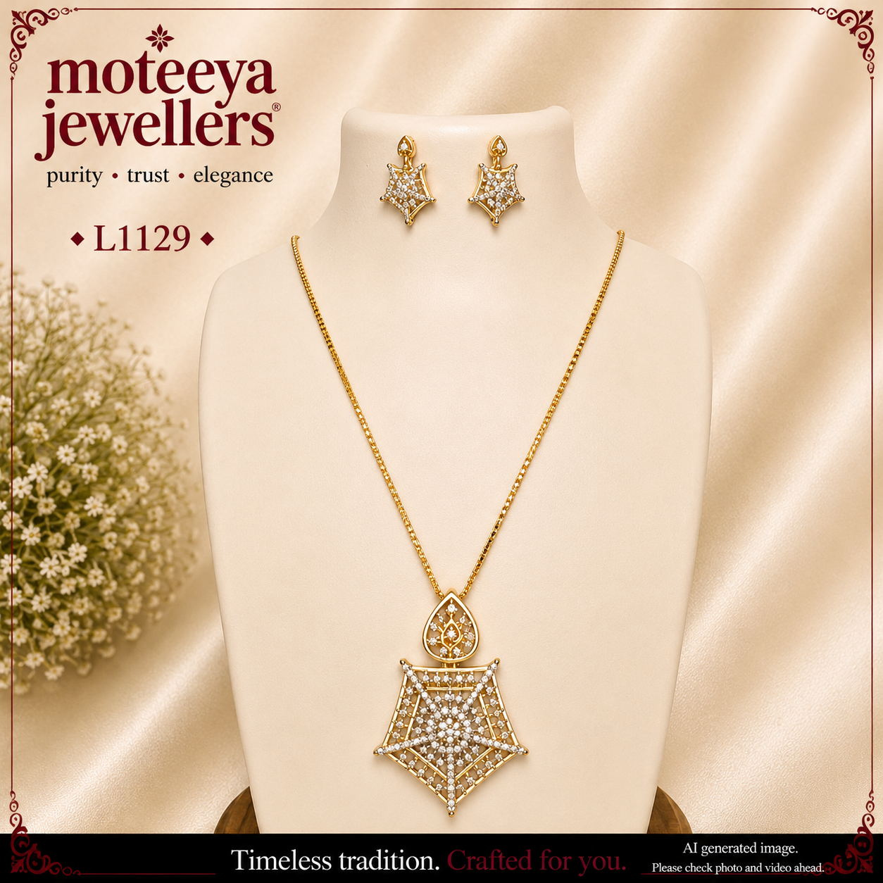 AD Star Locket Set L1129 1129