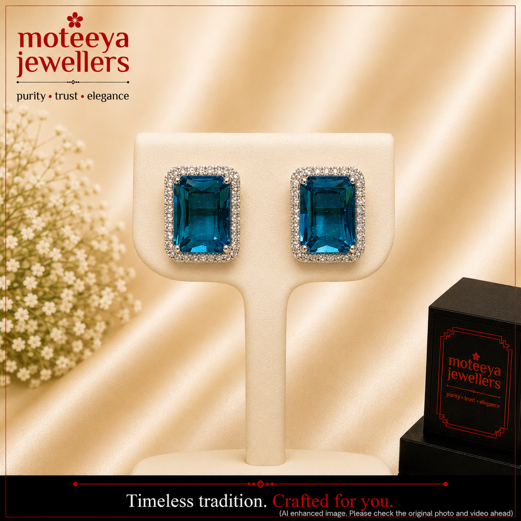 Turquoise large Blue AD Tops m311