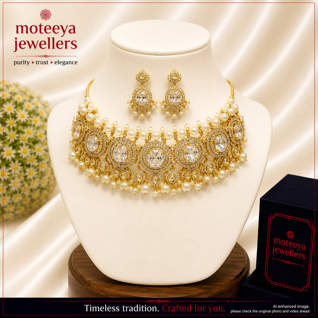 Heavy Zircon Choker mKj446 446