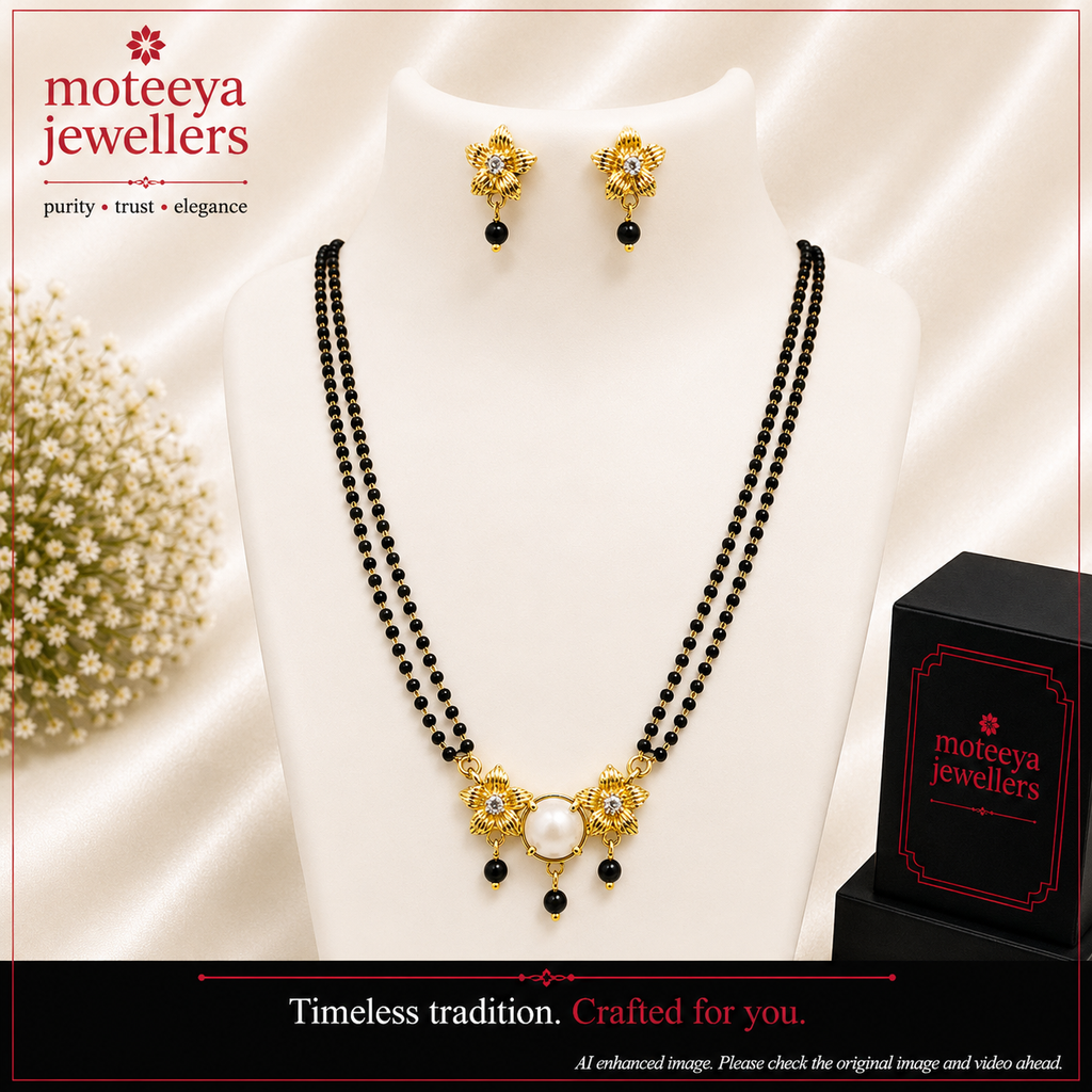 Moti AD Long Mangalsutra m584 584