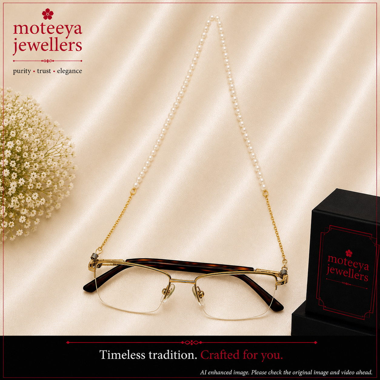 Moti Chain Spectacles Chain m579 579