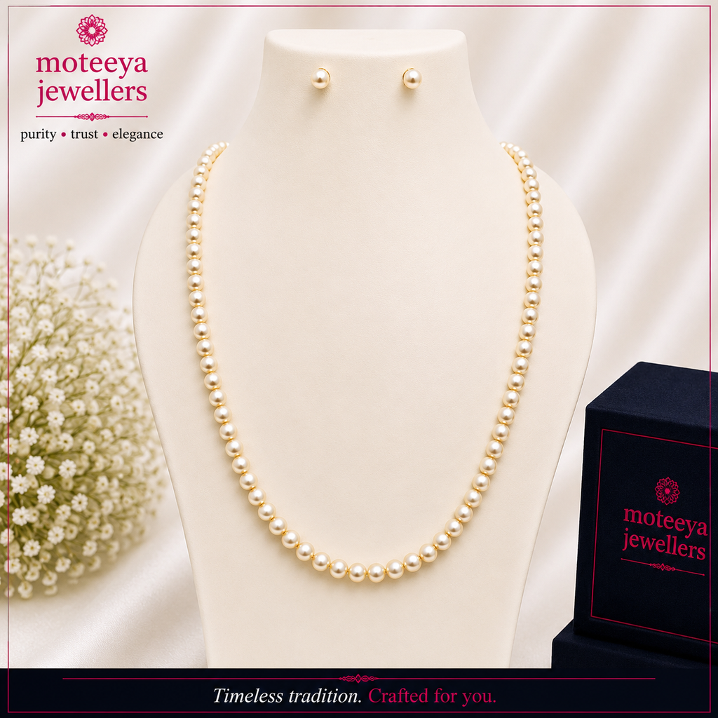 Elegant Moti Strand Necklace m647 647