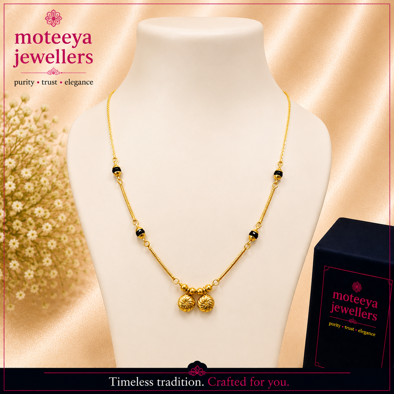 Delicate Short Mangalsutra m661 661