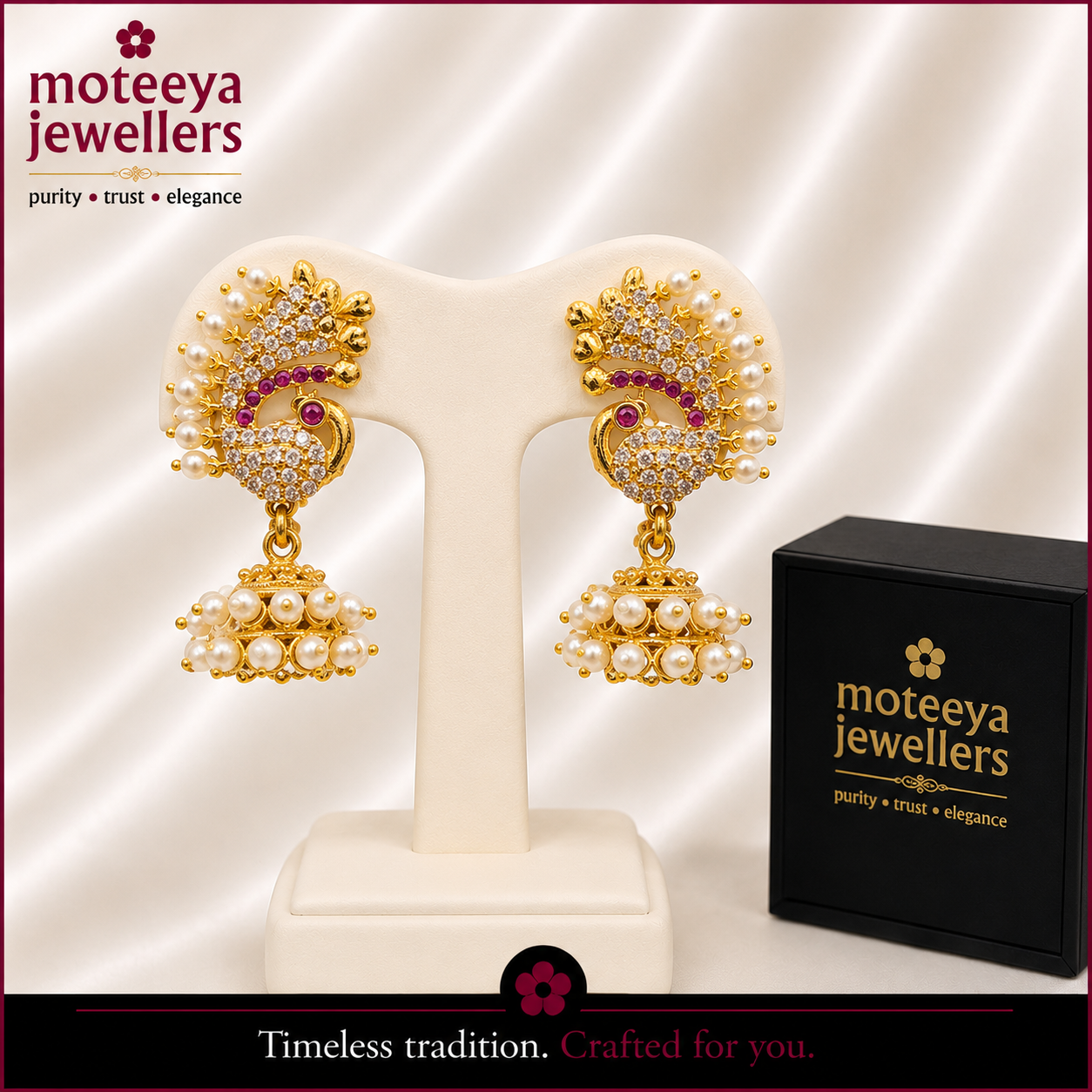 Mayur Ghumti Earrings m630 630
